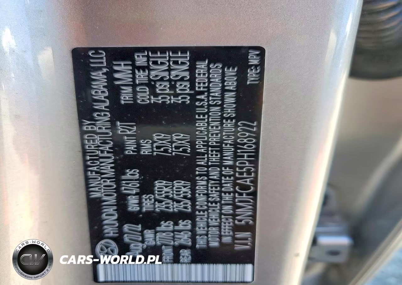 2023 Hyundai Tucson Sel VIN:5NMJFCAE5PH168922 - 13