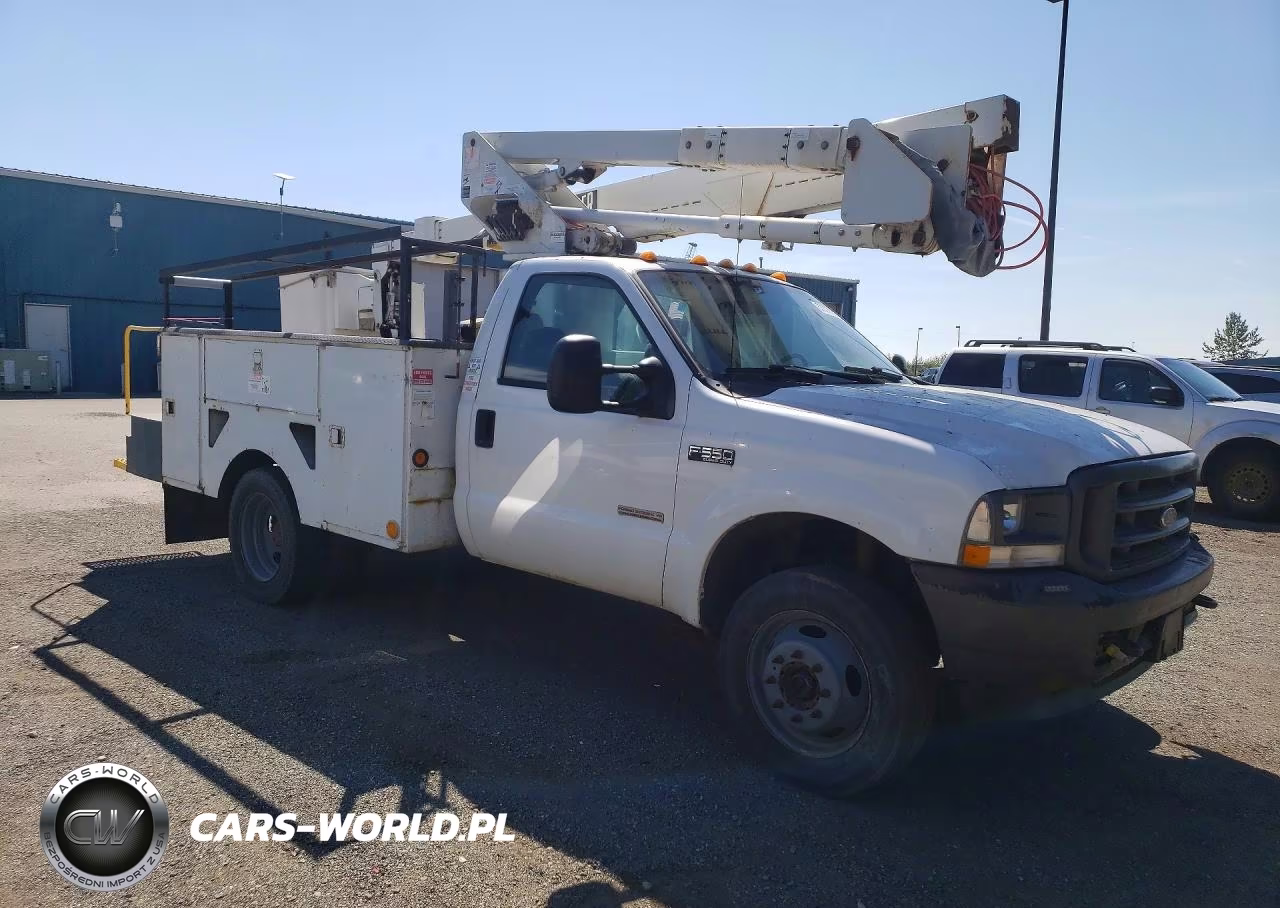 2004 Ford F550 Super Duty Bucket Truck VIN:1FDAF57P34EB58808 - 4
