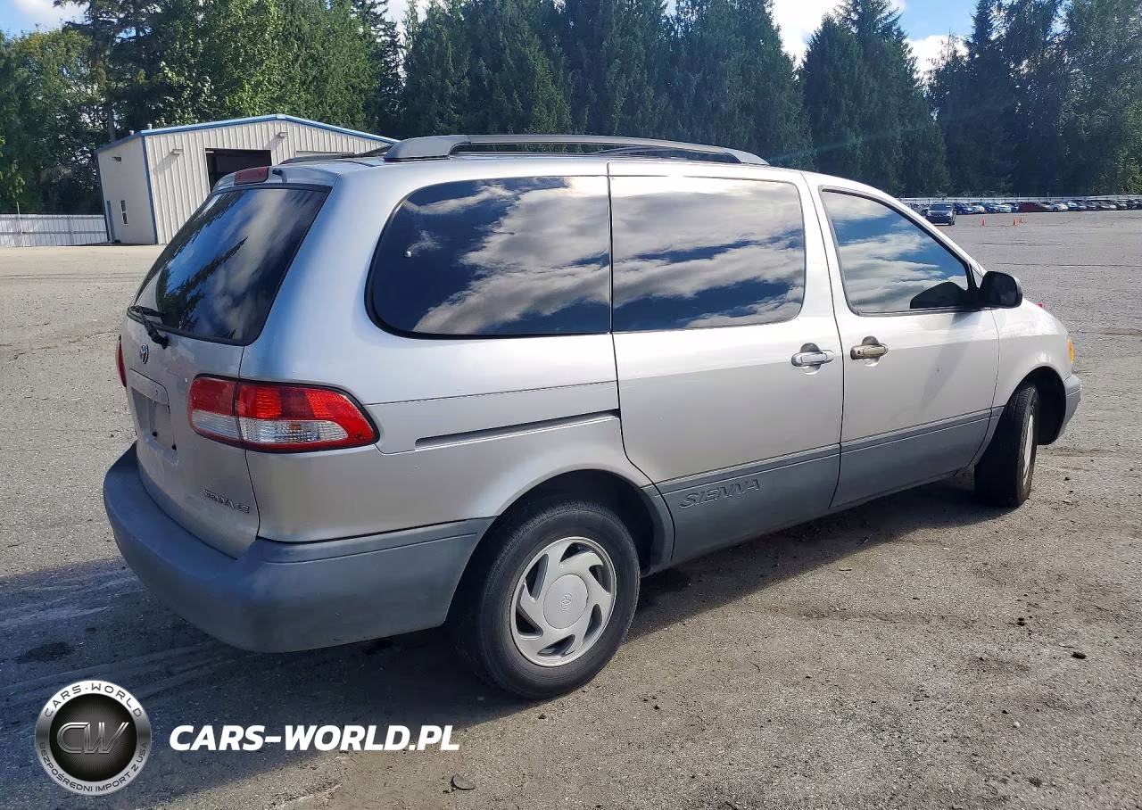 2001 Toyota Sienna Le VIN:4T3ZF13C61U333611 - 3