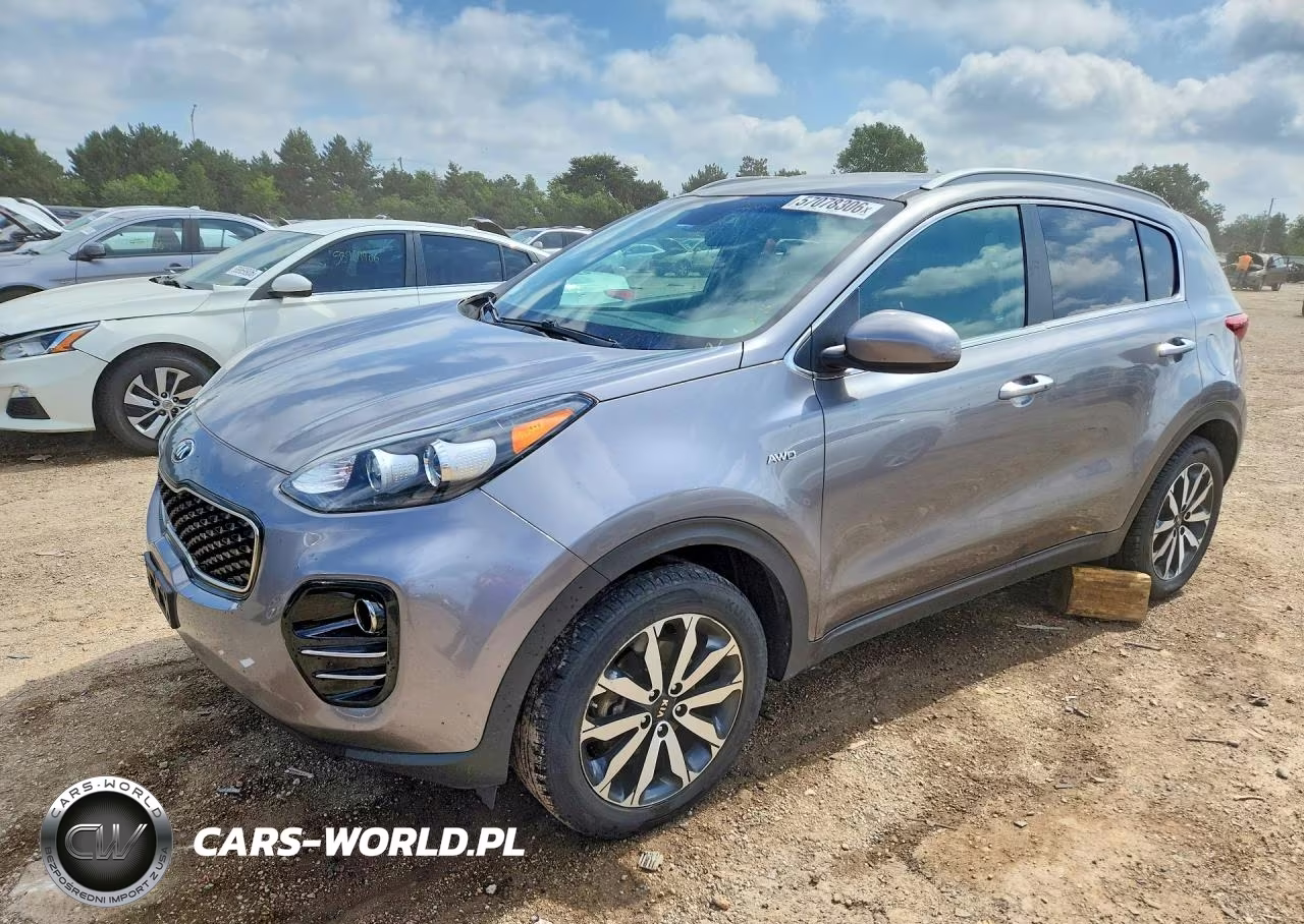 2017 Kia Sportage Ex VIN:KNDPNCAC4H7140078 - 1