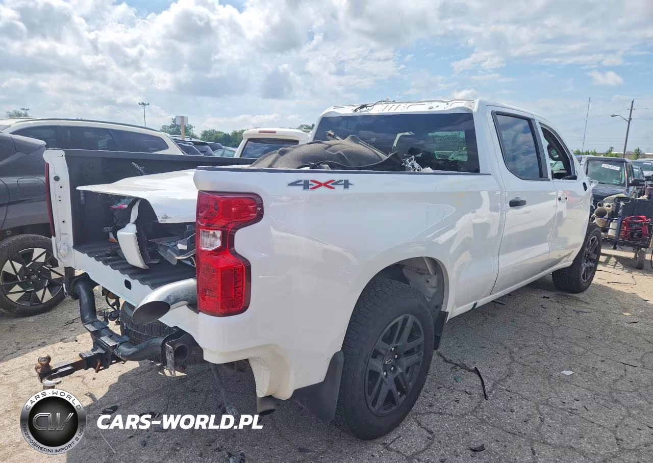 2022 Chevrolet Silverado K1500 Custom VIN:1GCPDBEK9NZ625511 - 3