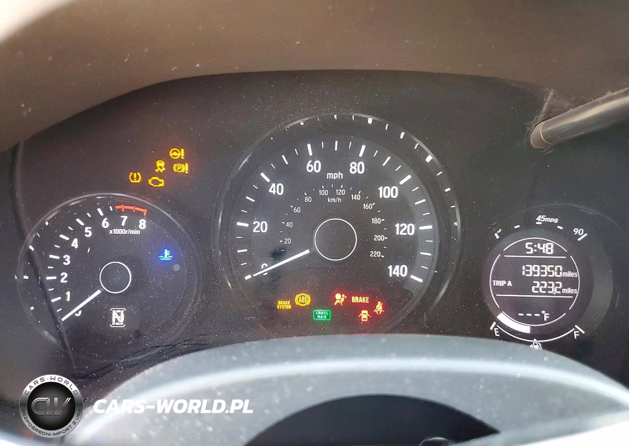 2016 Honda Hr-V Exl VIN:3CZRU5H75GM709793 - 9