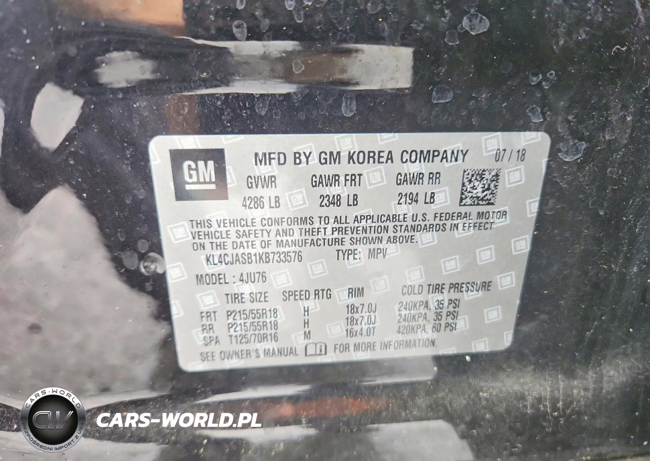 2019 Buick Encore Preferred VIN:KL4CJASB1KB733576 - 14