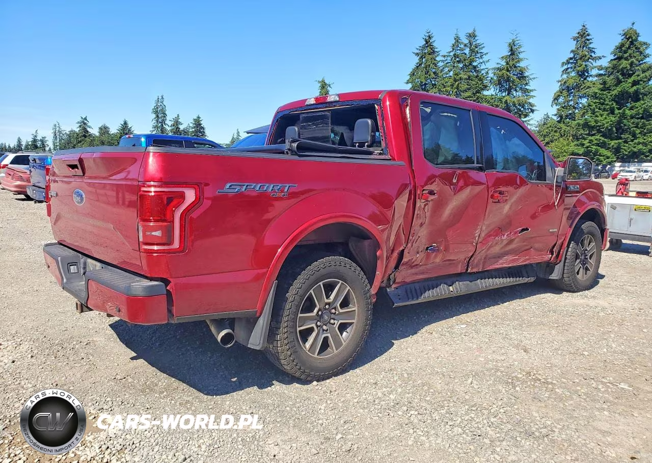 2017 Ford F150 Supercrew VIN:1FTEW1EP3HFA87157 - 3