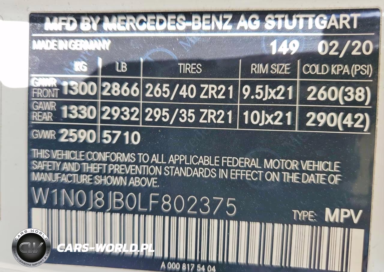 2020 Mercedes-Benz Glc Coupe VIN:W1N0J8JB0LF802375 - 12