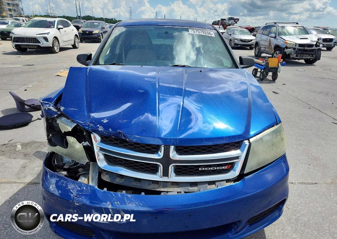 2013 Dodge Avenger Se VIN:1C3CDZAG0DN533979 - 5