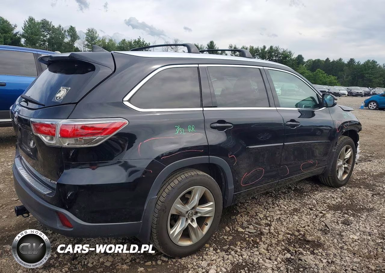 2016 Toyota Highlander Limited VIN:5TDDKRFH2GS307898 - 3