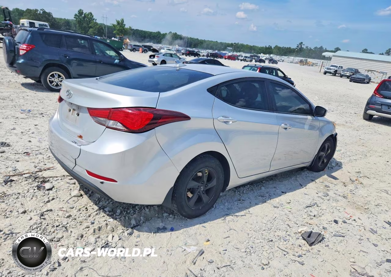 2015 Hyundai Elantra Se VIN:KMHDH4AE6FU378770 - 3