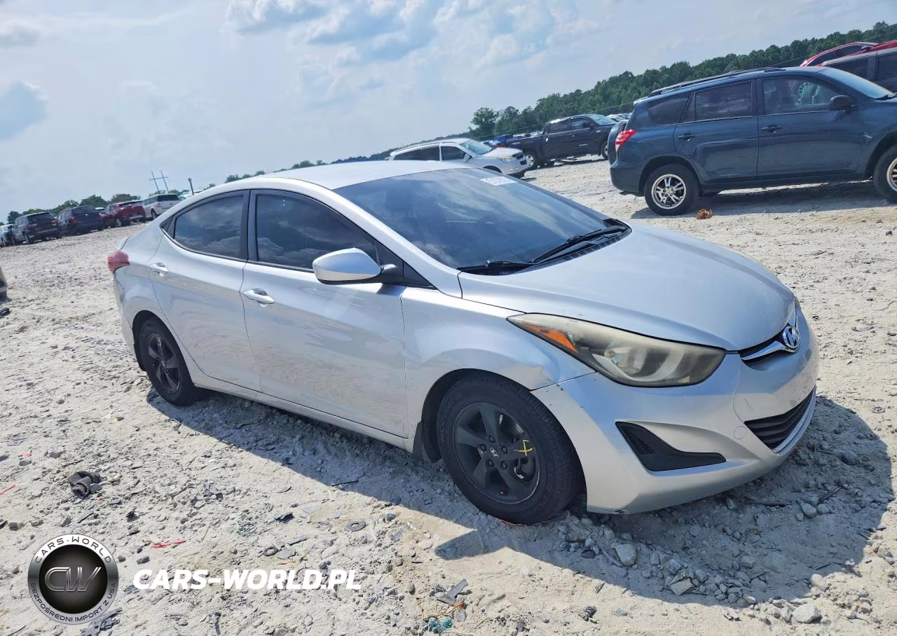 2015 Hyundai Elantra Se VIN:KMHDH4AE6FU378770 - 4