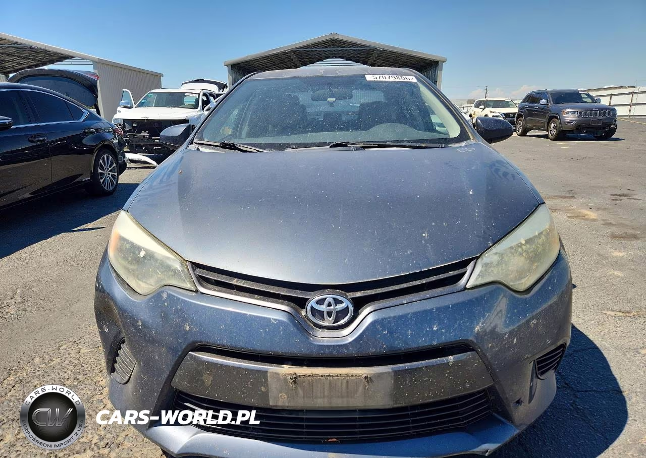 2016 Toyota Corolla Le VIN:5YFBURHE4GP422287 - 5