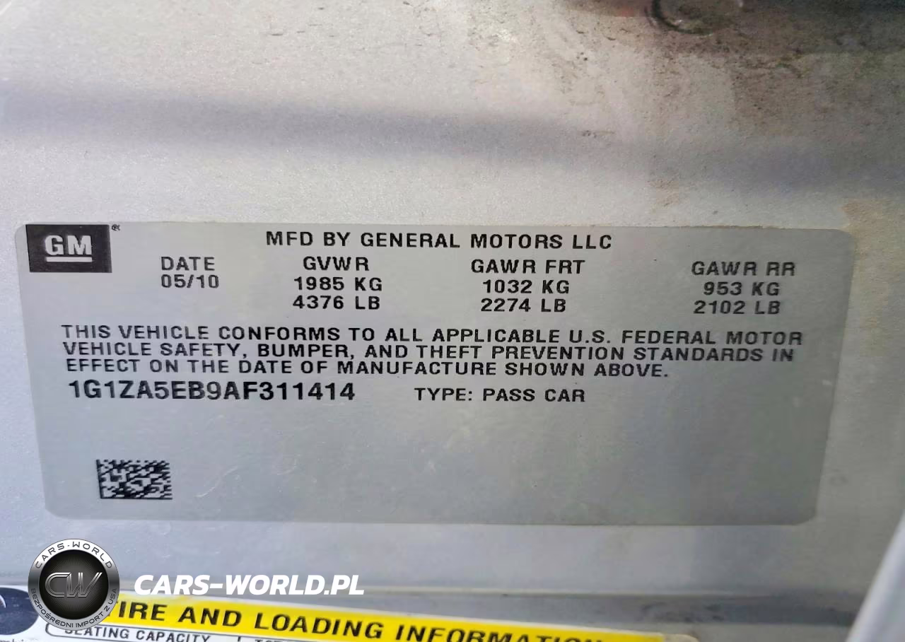 2010 Chevrolet Malibu Ls VIN:1G1ZA5EB9AF311414 - 12