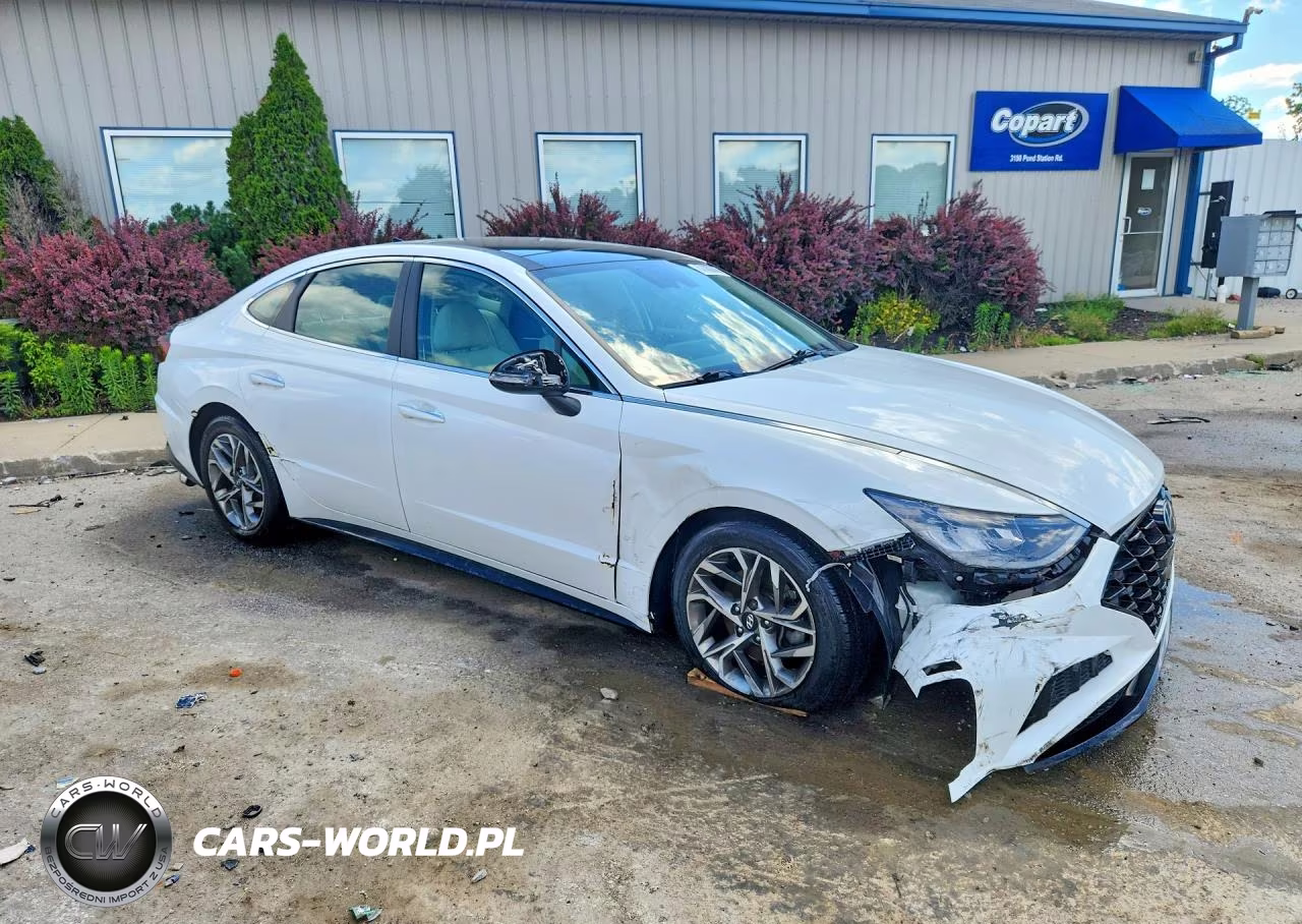 2021 Hyundai Sonata Sel VIN:KMHL14JA4MA153016 - 4
