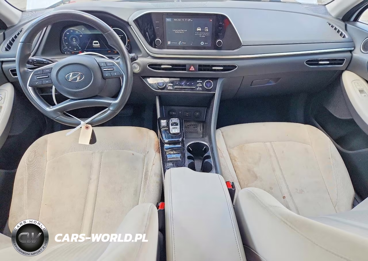 2021 Hyundai Sonata Sel VIN:KMHL14JA4MA153016 - 8