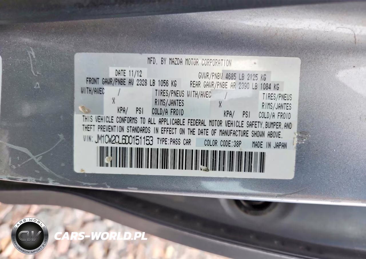 2013 Mazda 5 VIN:JM1CW2CL6D0151153 - 13