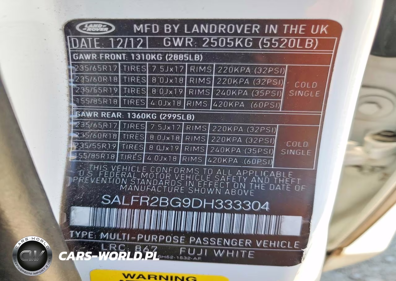 2013 Land Rover Lr2 Hse VIN:SALFR2BG9DH333304 - 14