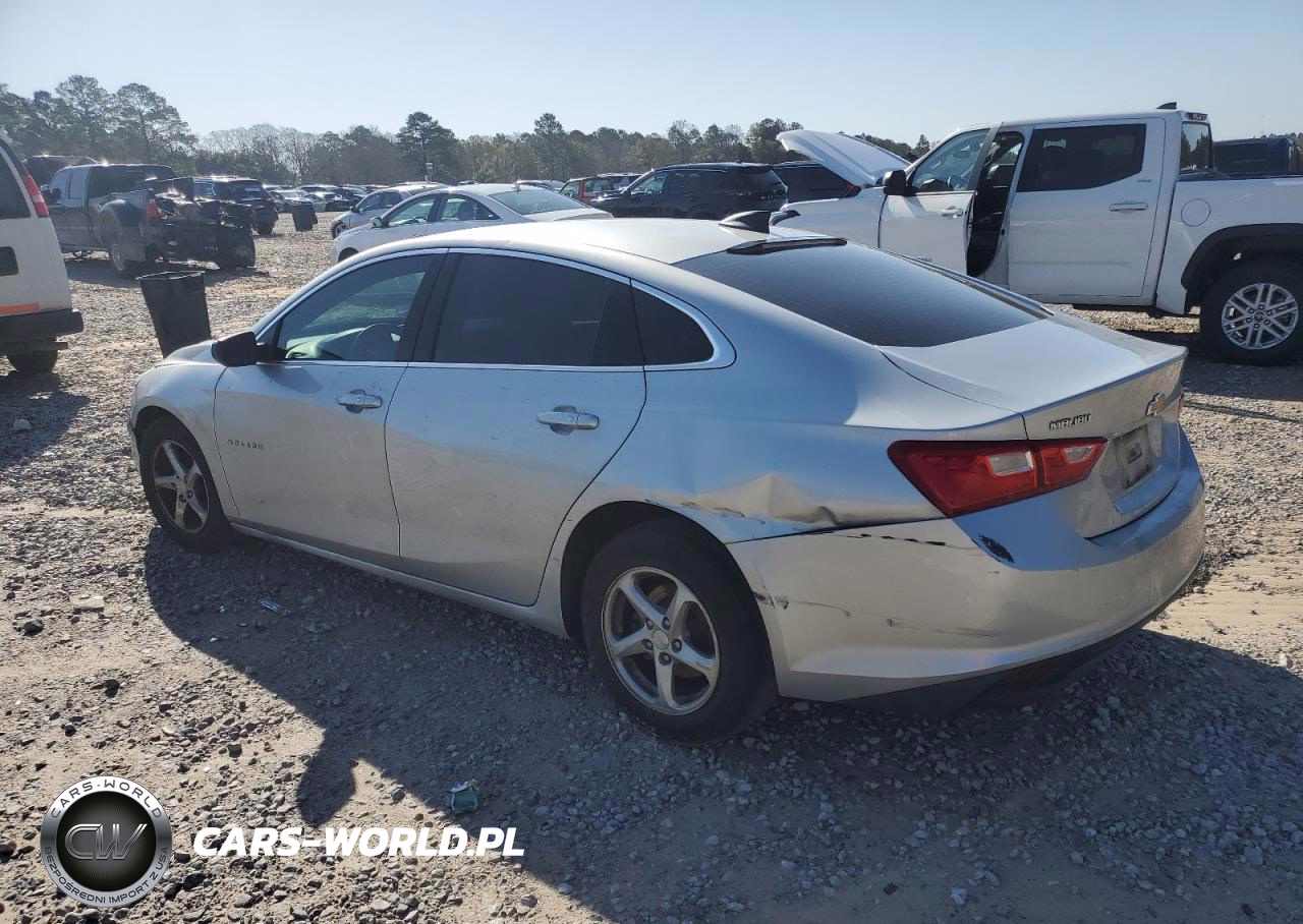 2017 Chevrolet Malibu Ls VIN:1G1ZB5ST0HF101370 - 2