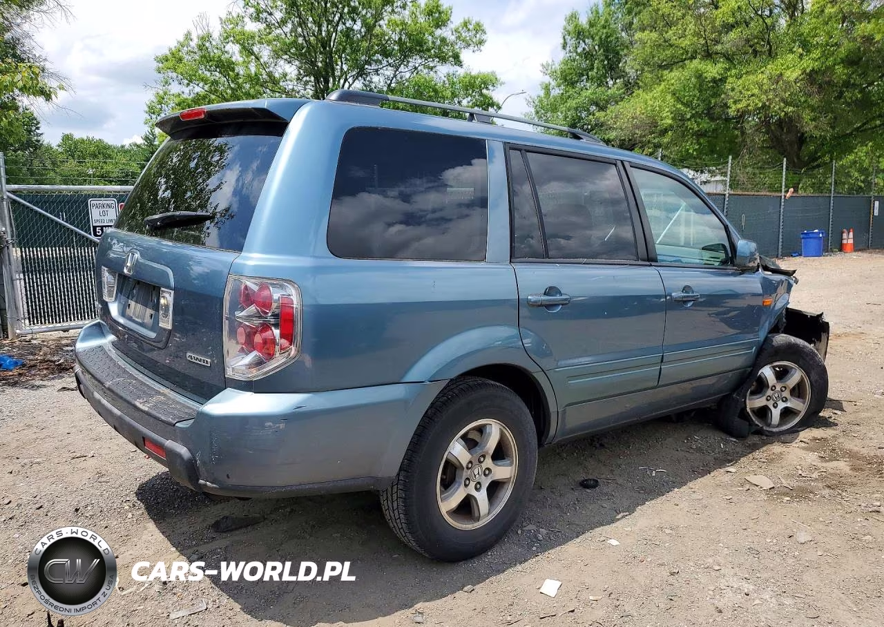 2006 Honda Pilot Ex VIN:5FNYF18586B002841 - 3
