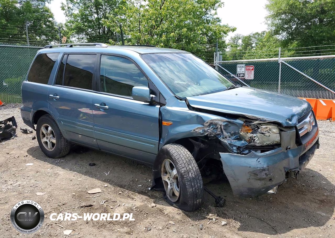 2006 Honda Pilot Ex VIN:5FNYF18586B002841 - 4