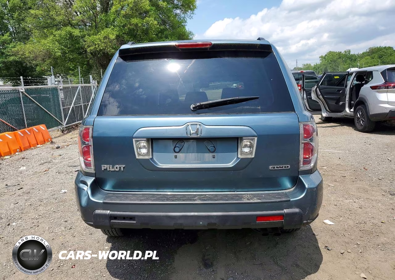 2006 Honda Pilot Ex VIN:5FNYF18586B002841 - 6