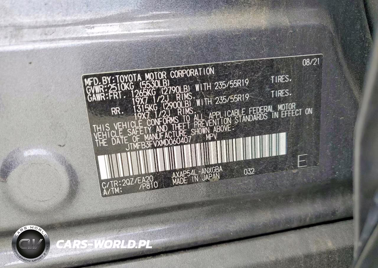 2021 Toyota Rav4 Prime Xse VIN:JTMFB3FVXMD060407 - 12