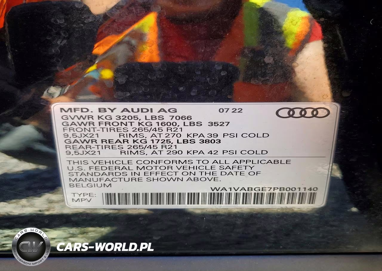 2023 Audi E-Tron Chronos VIN:WA1VABGE7PB001140 - 13