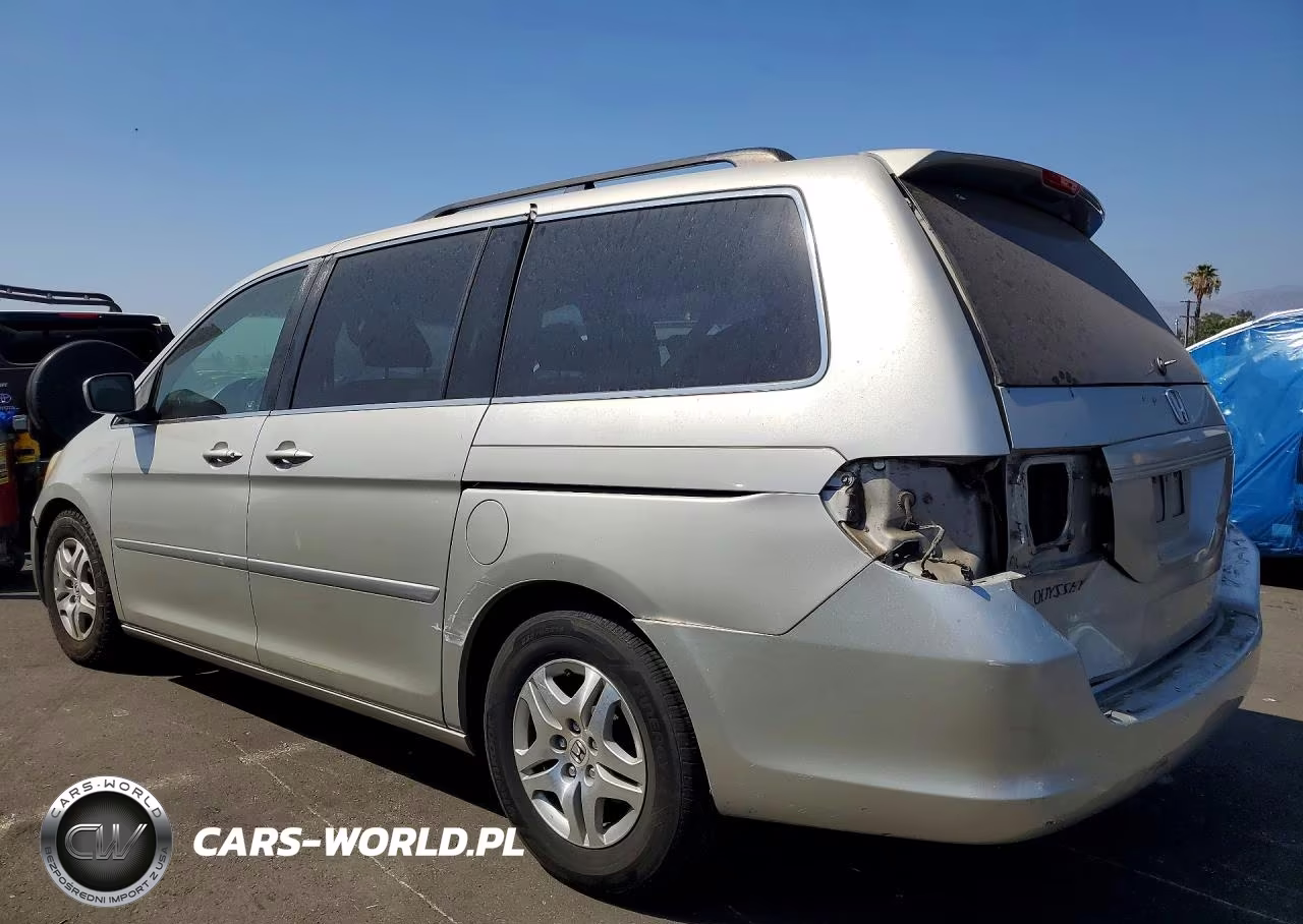2006 Honda Odyssey Exl VIN:5FNRL38776B027174 - 2
