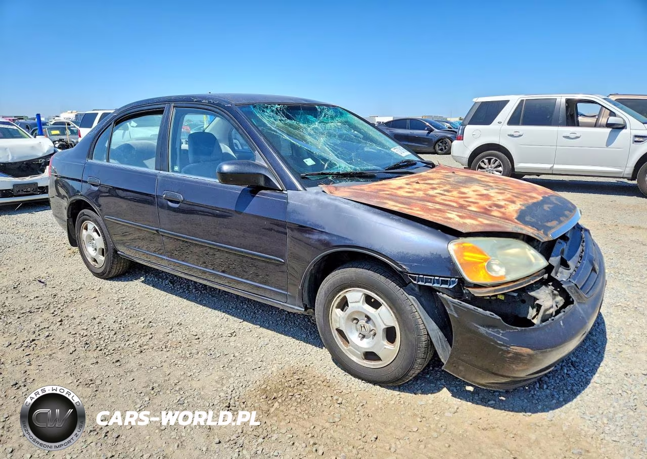2001 Honda Civic Lx VIN:2HGES16571H578894 - 4