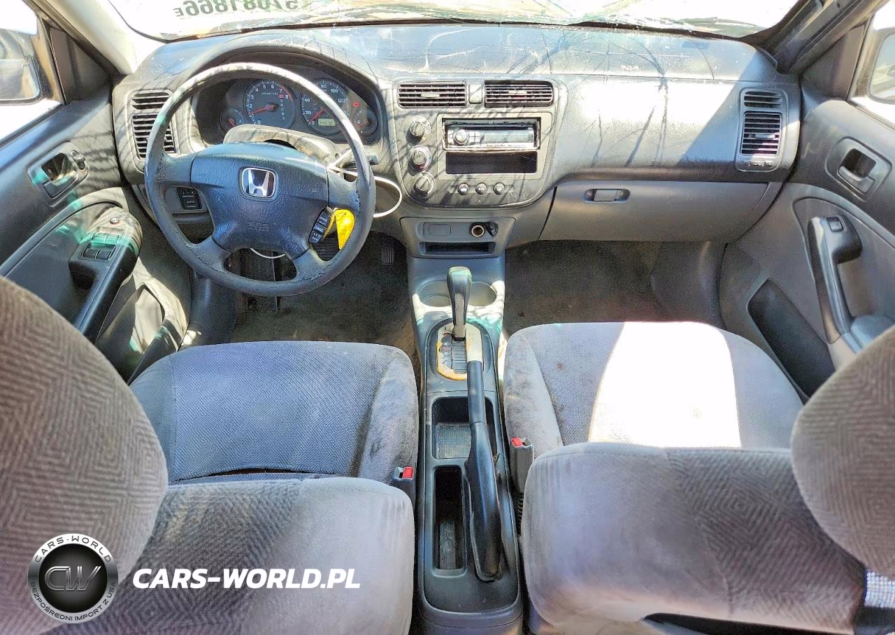 2001 Honda Civic Lx VIN:2HGES16571H578894 - 8