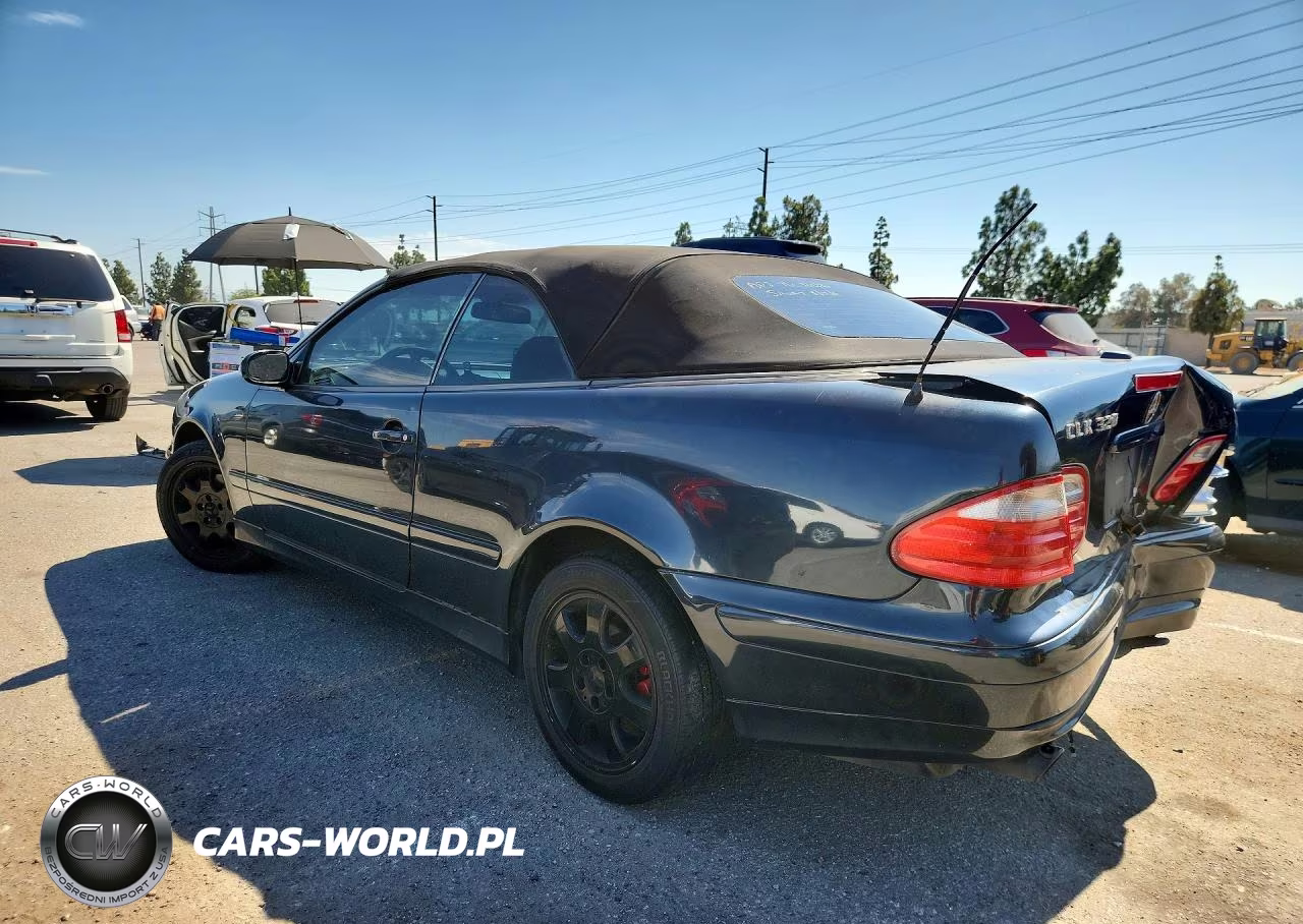 2000 Mercedes-Benz Clk Class 2D 320 VIN:WDBLK65G7YT043274 - 2