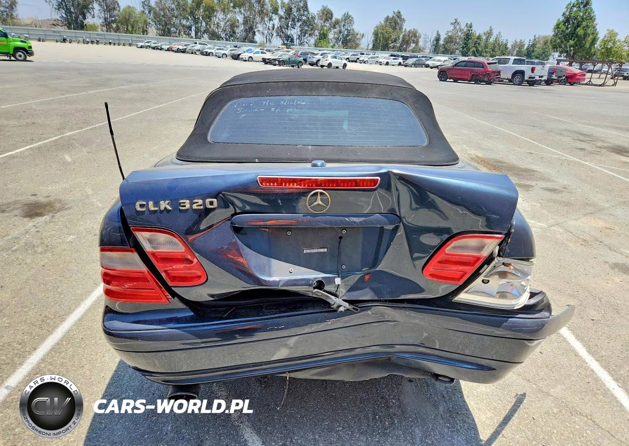 2000 Mercedes-Benz Clk Class 2D 320 VIN:WDBLK65G7YT043274 - 6