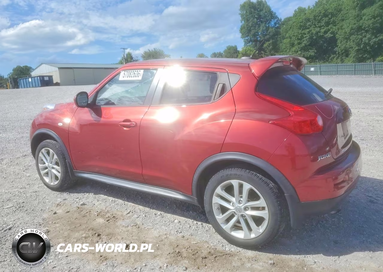 2014 Nissan Juke Sv VIN:JN8AF5MV2ET480509 - 2