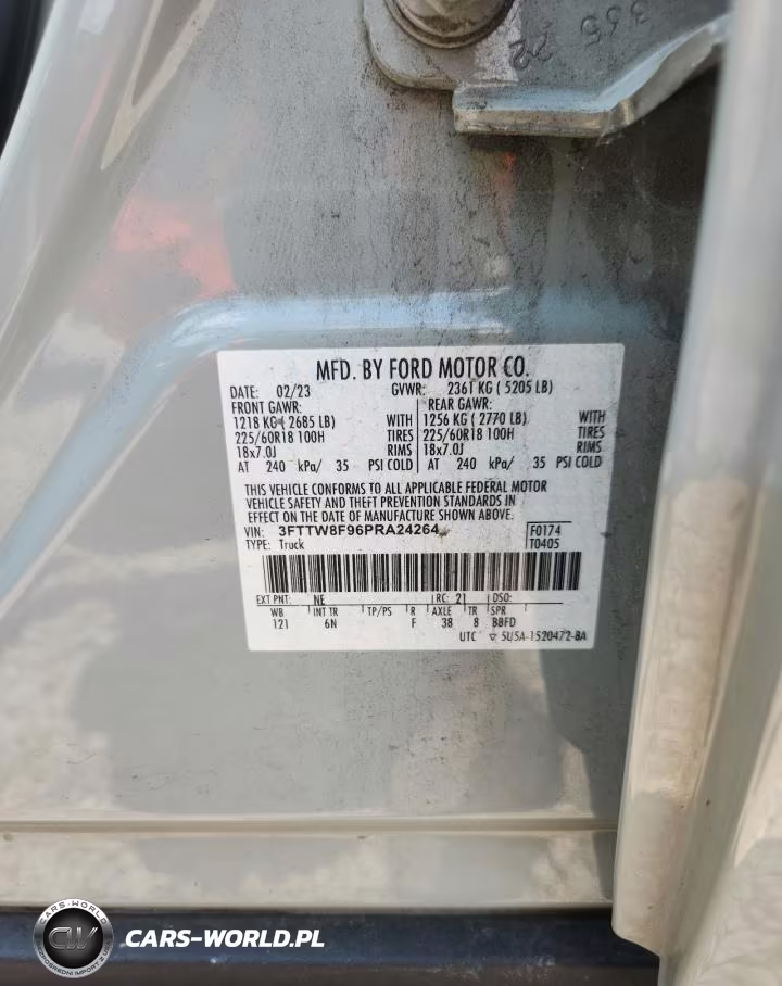 2023 Ford Maverick Xl VIN:3FTTW8F96PRA24264 - 13