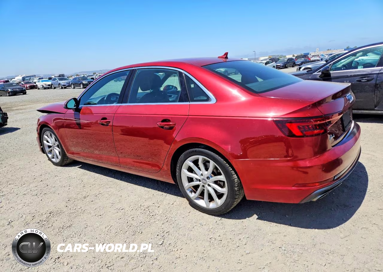 2019 Audi A4 Premium Plus VIN:WAUHMAF43KA050747 - 2
