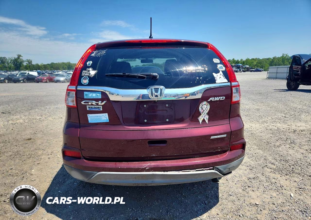 2016 Honda Cr-V Se VIN:2HKRM4H44GH679357 - 6