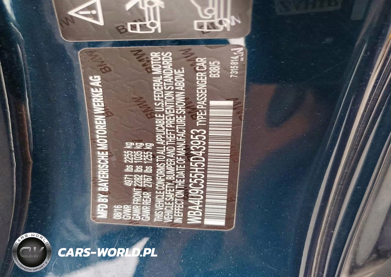 2017 BMW 430Xi VIN:WBA4U9C55H5D43953 - 12
