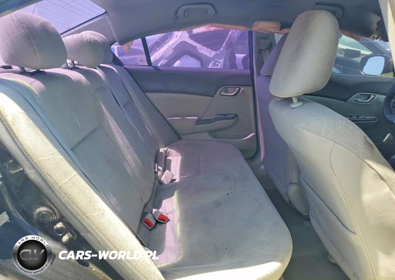 2012 Honda Civic Lx VIN:2HGFB2F53CH316237 - 10