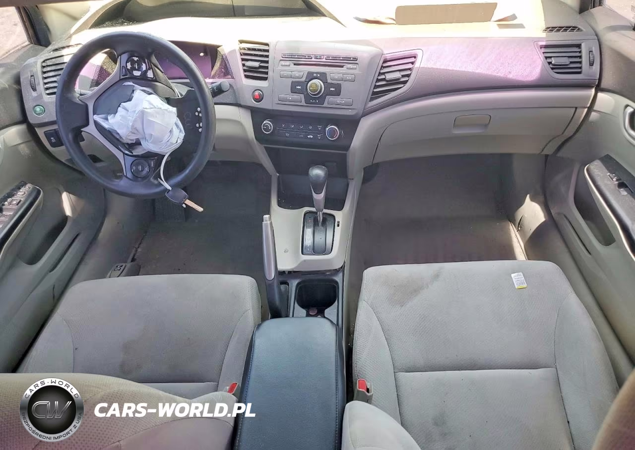 2012 Honda Civic Lx VIN:2HGFB2F53CH316237 - 8