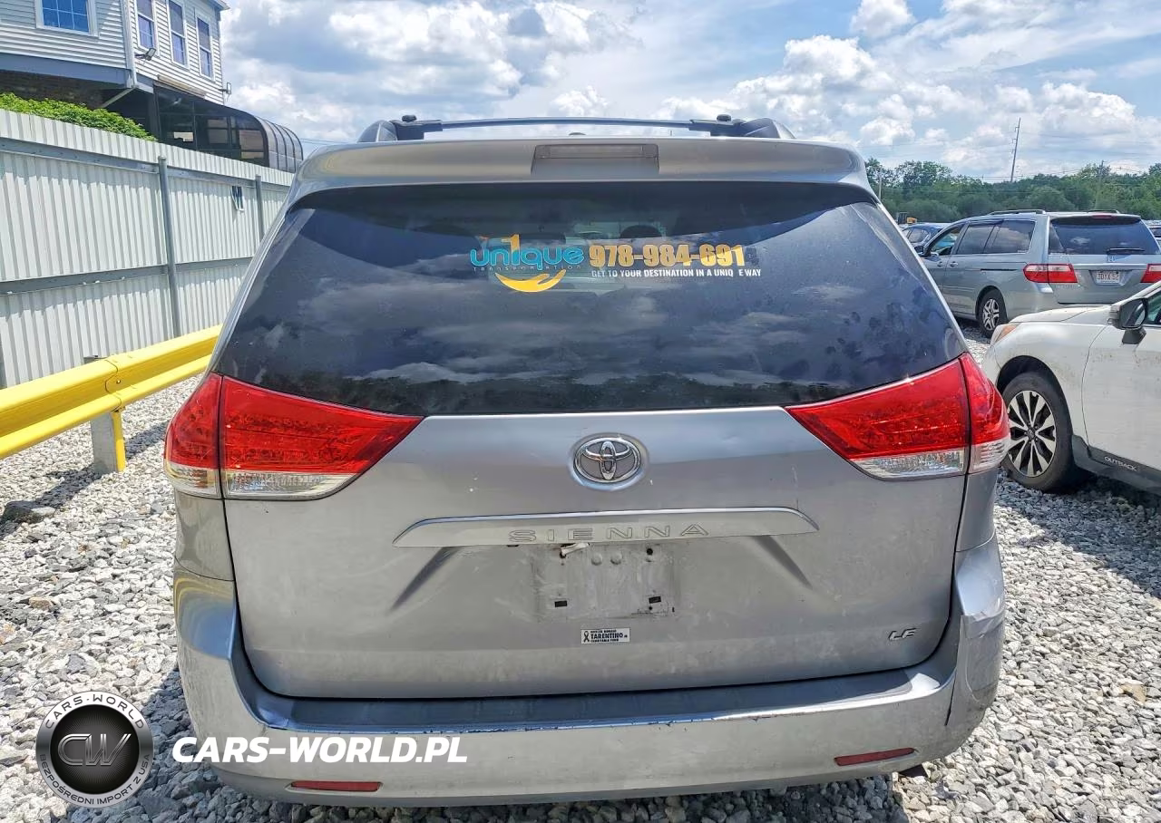 2012 Toyota Sienna Le VIN:5TDKK3DC2CS179846 - 6