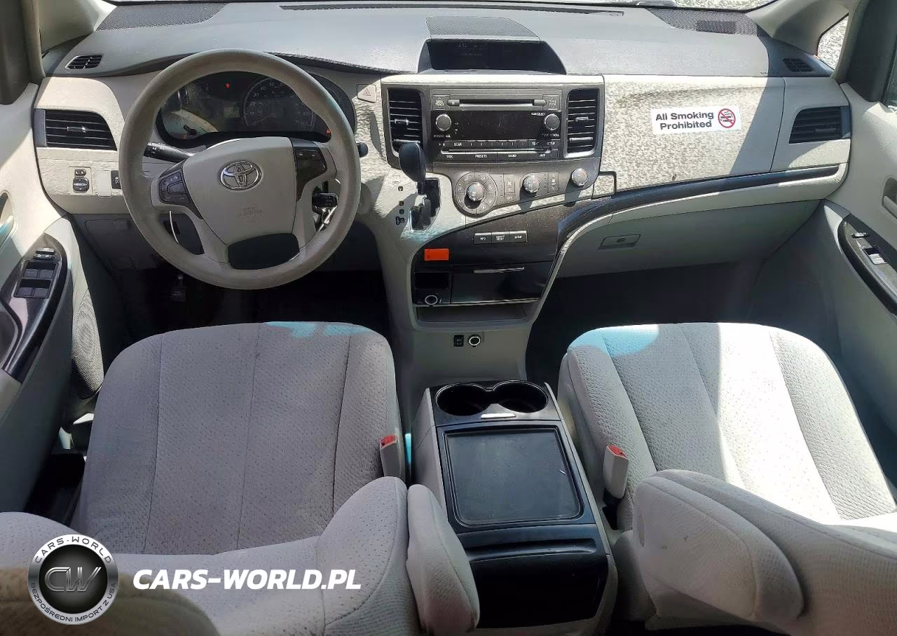 2012 Toyota Sienna Le VIN:5TDKK3DC2CS179846 - 8