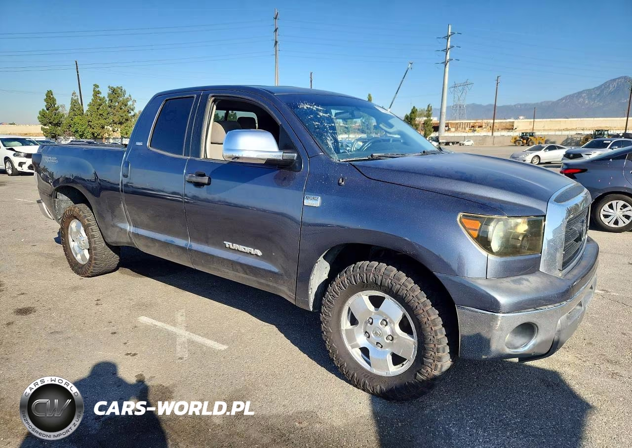 2007 Toyota Tundra Double Cab Sr5 VIN:5TFRT54127X005975 - 4