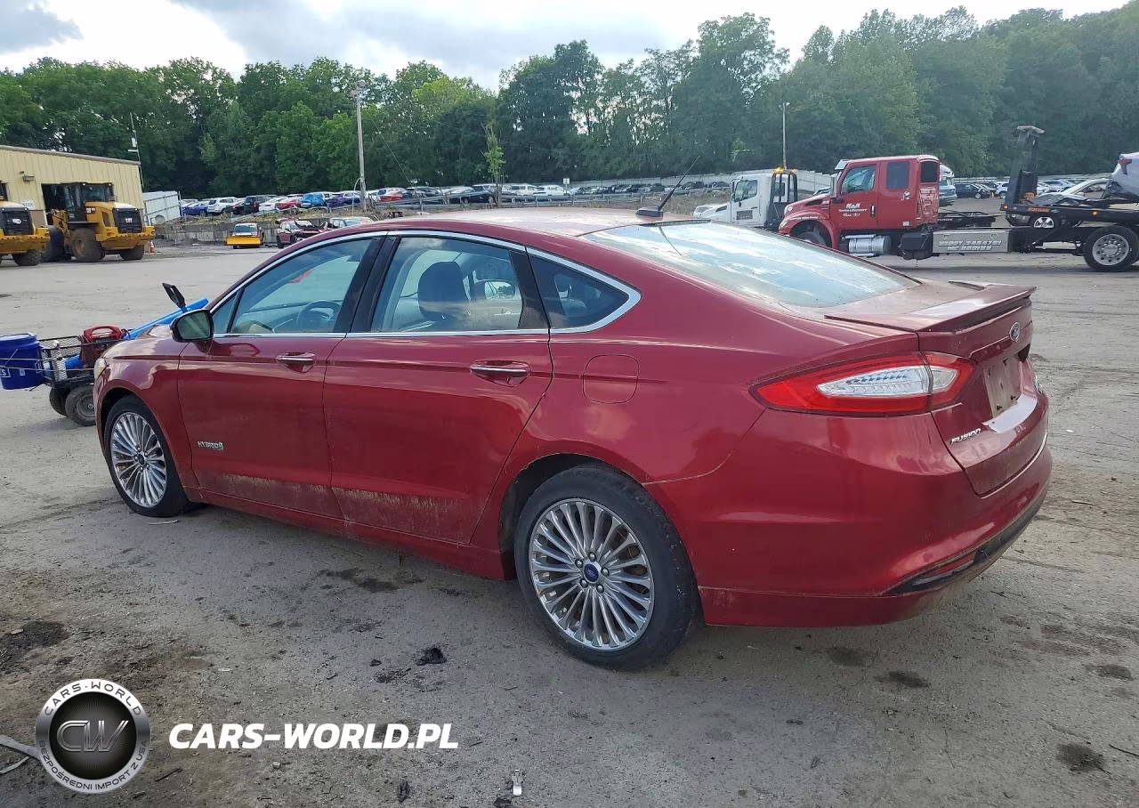 2014 Ford Fusion Titanium Hev VIN:3FA6P0RU6ER145603 - 2