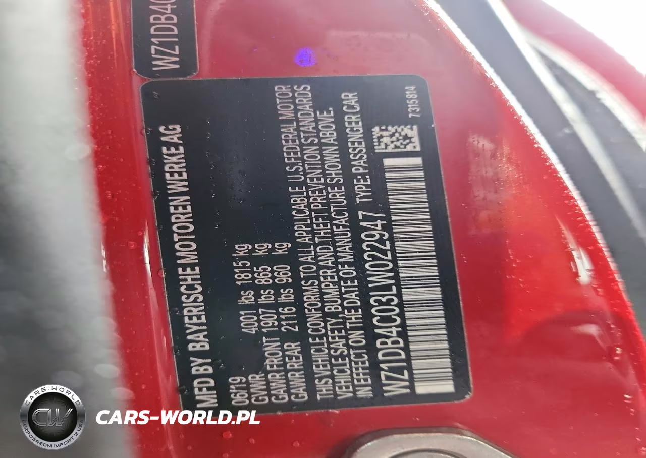 2020 Toyota Gr Supra Launch Edition VIN:WZ1DB4C03LW022947 - 12