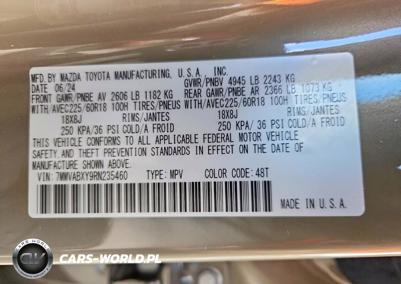 2024 Mazda Cx-50 Base VIN:7MMVABXY9RN235460 - 13