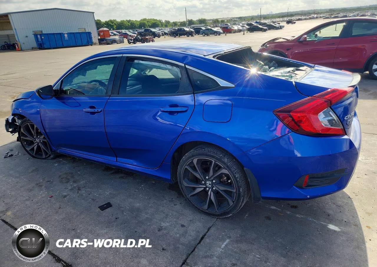 2020 Honda Civic Sport VIN:19XFC2F80LE001140 - 2