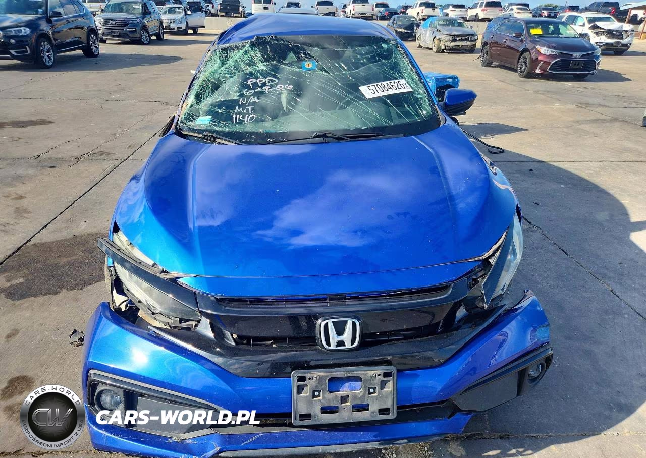 2020 Honda Civic Sport VIN:19XFC2F80LE001140 - 5
