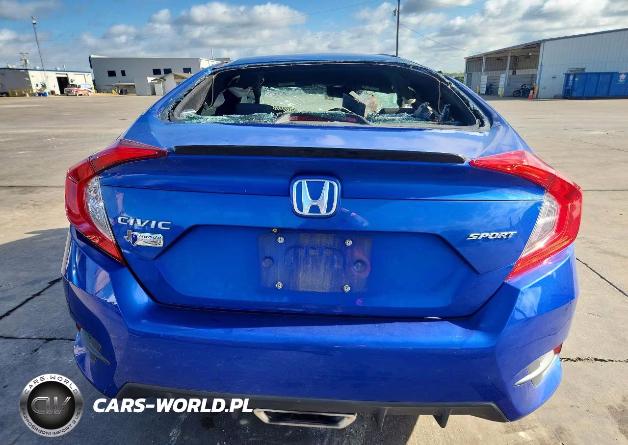 2020 Honda Civic Sport VIN:19XFC2F80LE001140 - 6