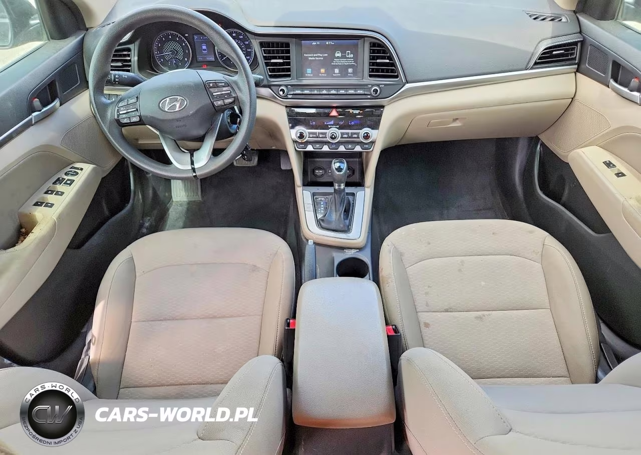 2020 Hyundai Elantra Sel VIN:KMHD84LF2LU027954 - 8