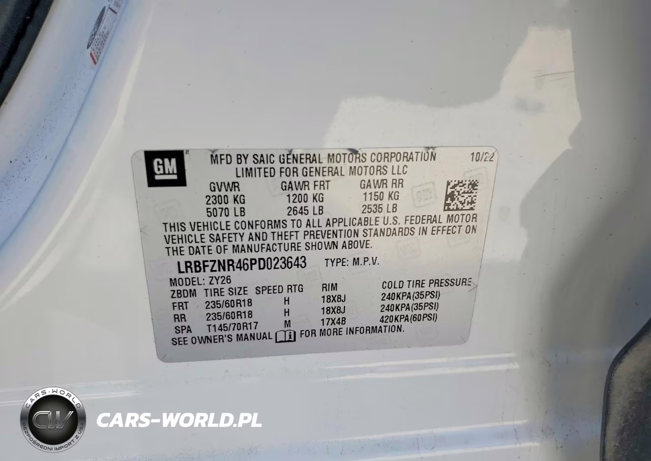 2023 Buick Envision Preferred VIN:LRBFZNR46PD023643 - 12