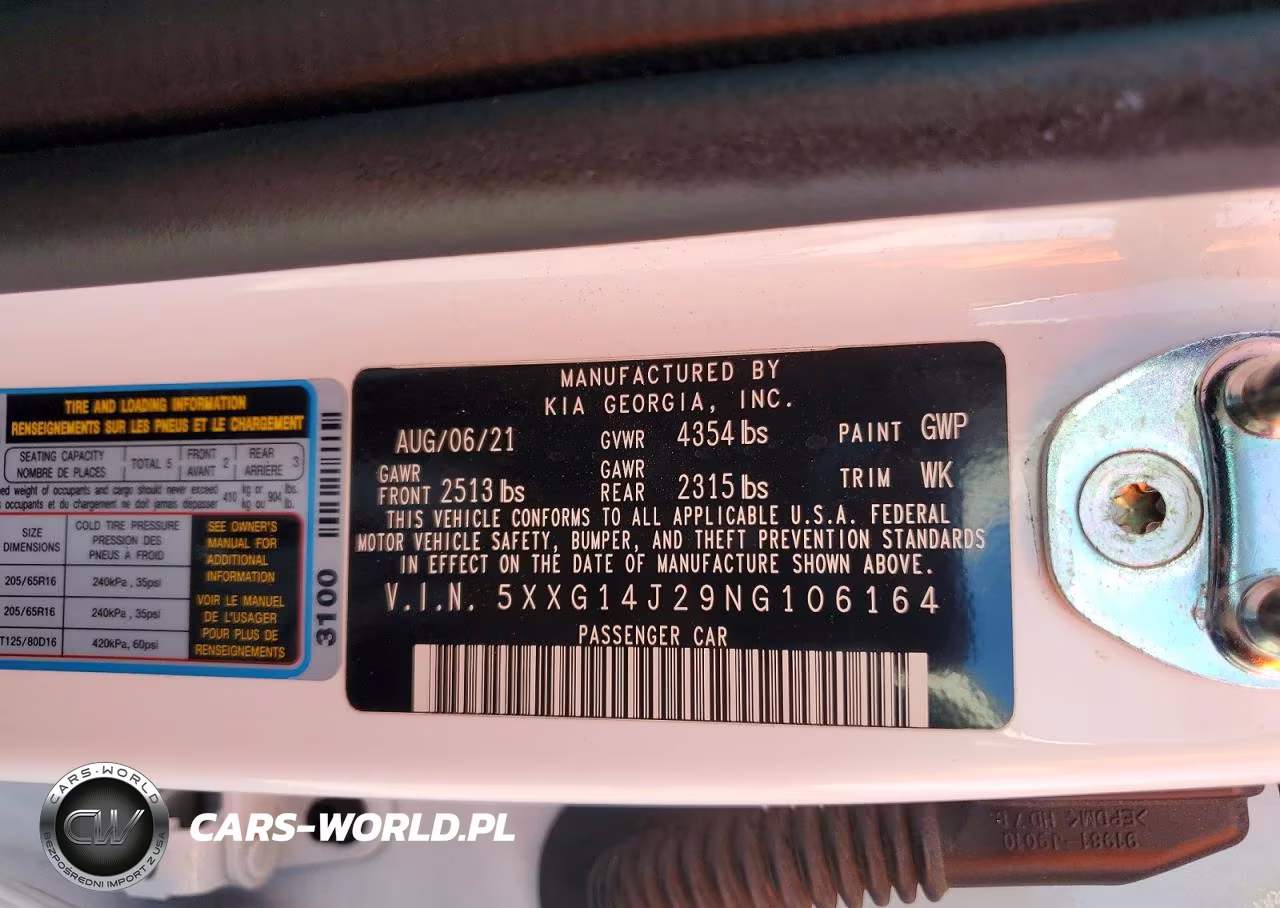 2022 Kia K5 Lxs VIN:5XXG14J29NG106164 - 13