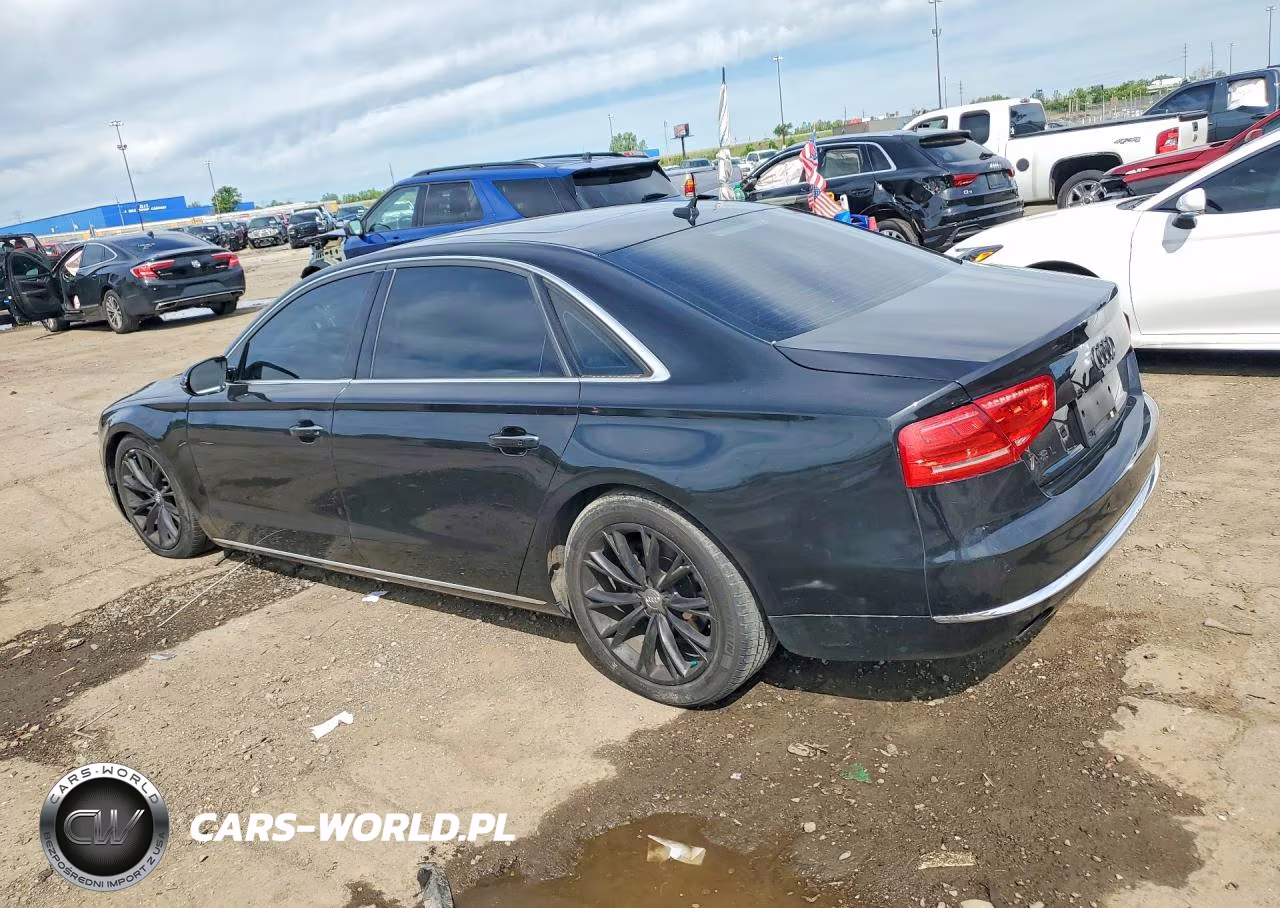 2014 Audi A8 L Quattro VIN:WAURGAFDXEN004650 - 2